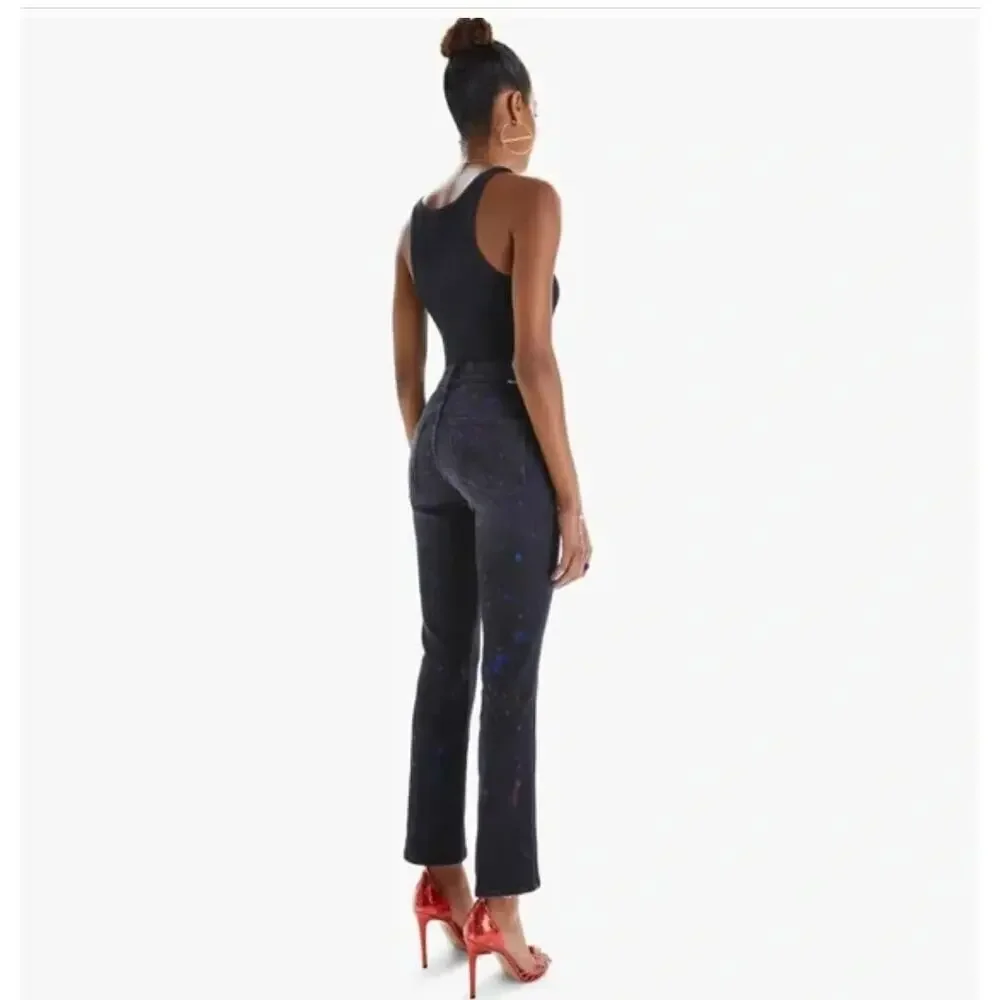 MOTHER The Insider Ankle Rain City Lights Jean Size 30